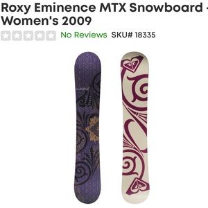 Roxy Eminence MTX Snowboard - Women's 2009 - 147 CM